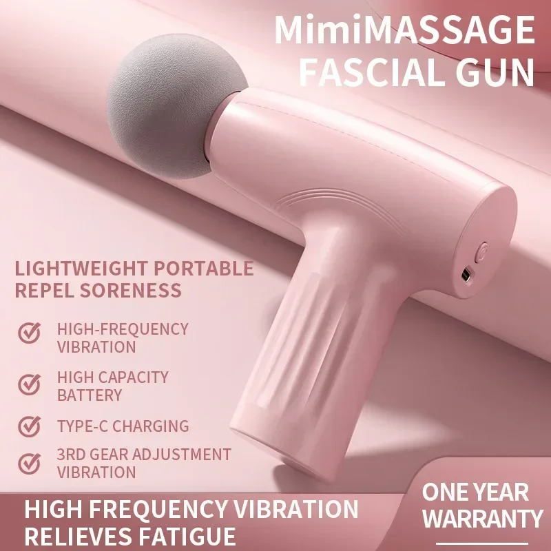 Muscle Mini Pink Massage Gun D - đánh giá và giá Health Wellness