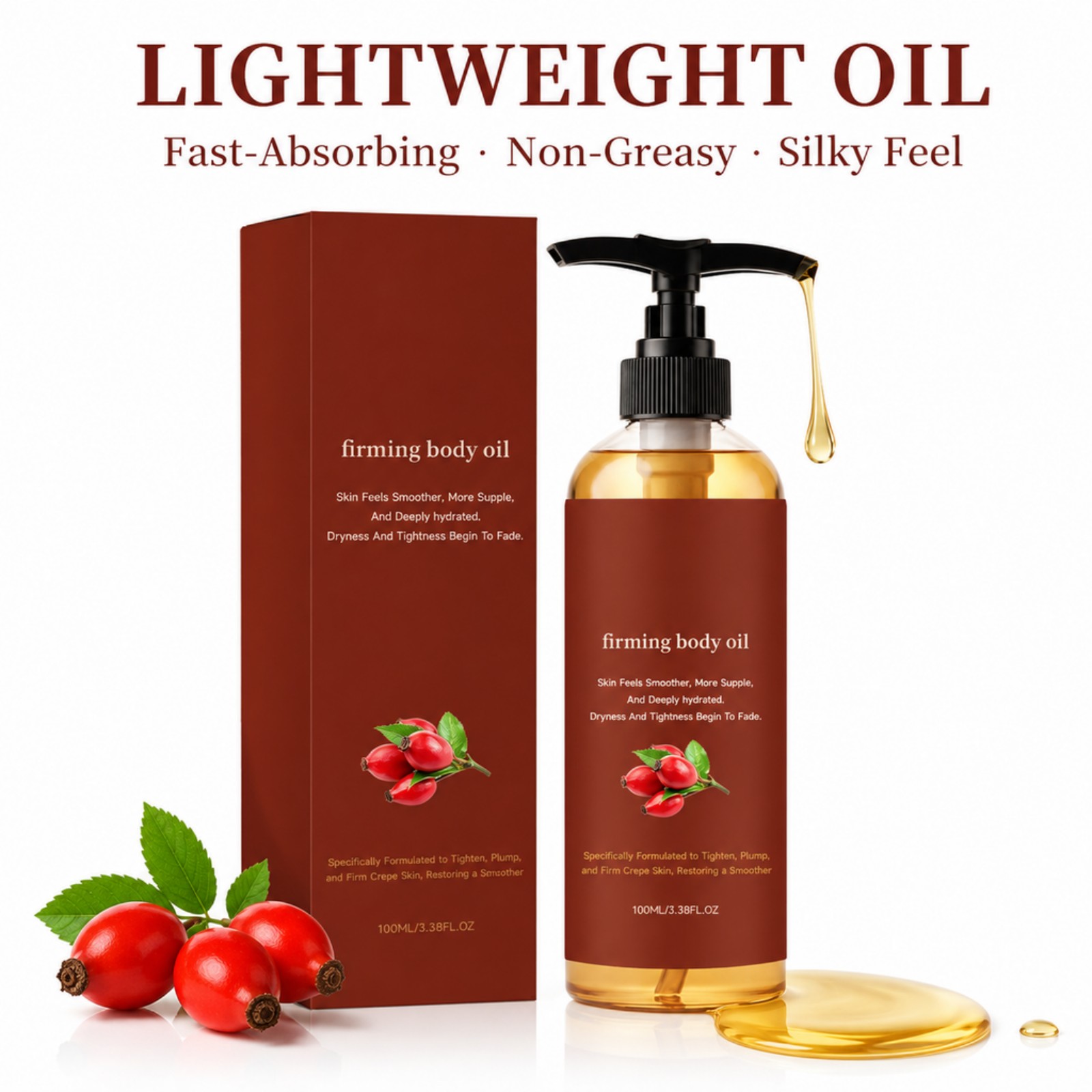 Firming Body Oil Rosehip Tight - đánh giá và giá Lavender Oil