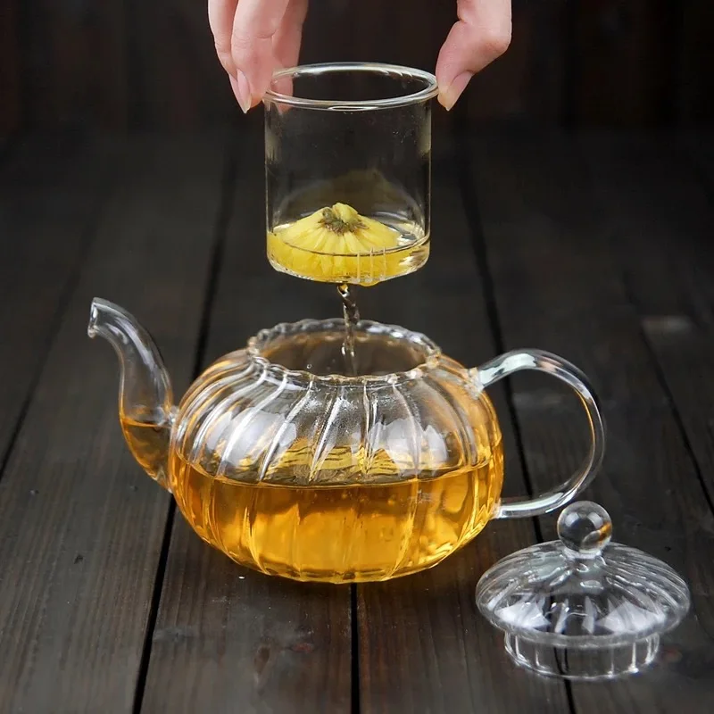 600ml Striped pumpkin shape fl - đánh giá và giá Herbal Tea