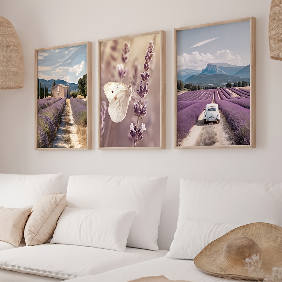Lavender Provence 3pcs Canvas  - đánh giá và giá Lavender Oil