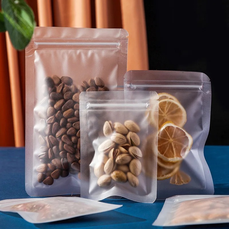 Frosted Clear Ziplock Bag Food - đánh giá và giá Dried Herbs