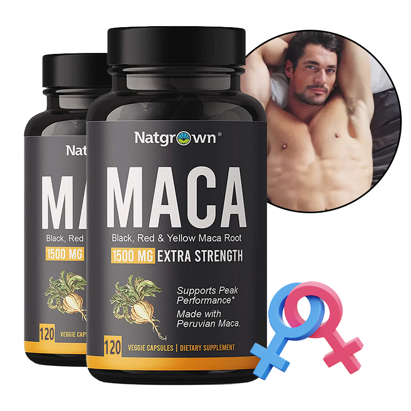 Maca Root Capsules (Black + Re - đánh giá và giá Ginger Tea